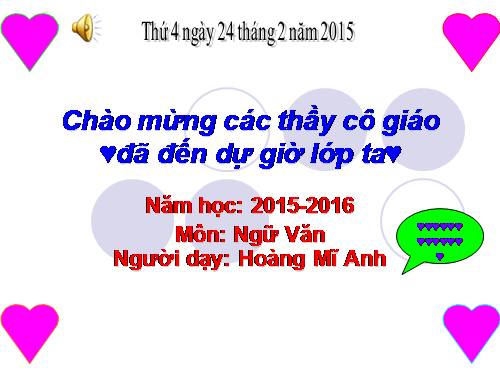 Bài 24. Chuyển đổi câu chủ động thành câu bị động (tiếp theo)