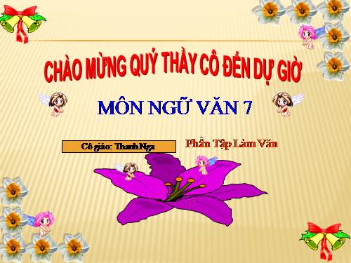 Bài 22. Cách làm bài văn lập luận chứng minh