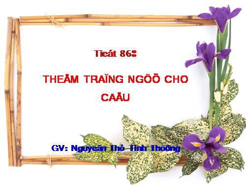 Bài 22. Thêm trạng ngữ cho câu (tiếp theo)