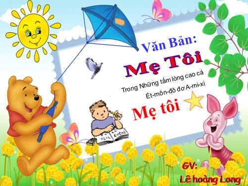 Bài 1. Mẹ tôi