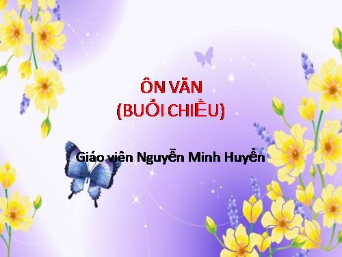 (ôn văn buổi chiều) Phong cách ngôn ngữ và các biện pháp tu từ t1