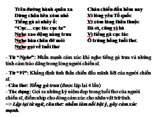 Bài 13. Điệp ngữ