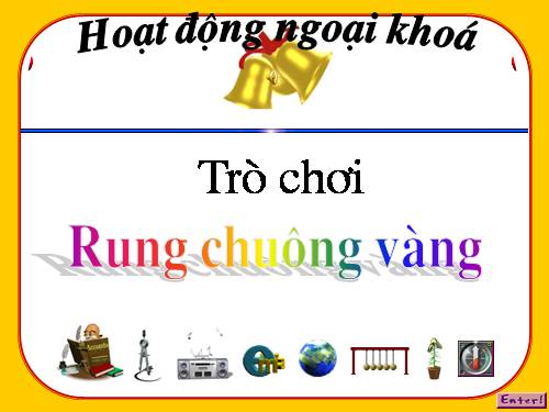 Hoạt động ngoại khóa rung chuông vàng chào mừng ngày nhà giáo Việt Nam 20/11