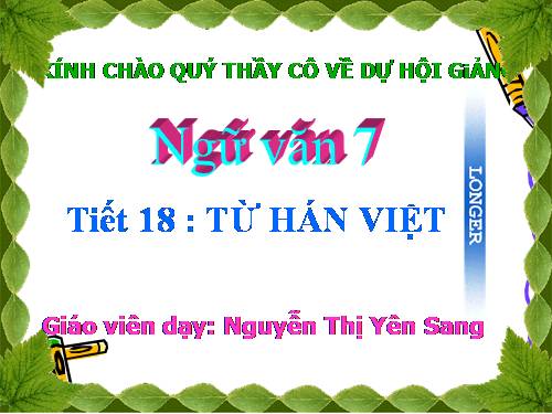 Bài 5. Từ Hán Việt