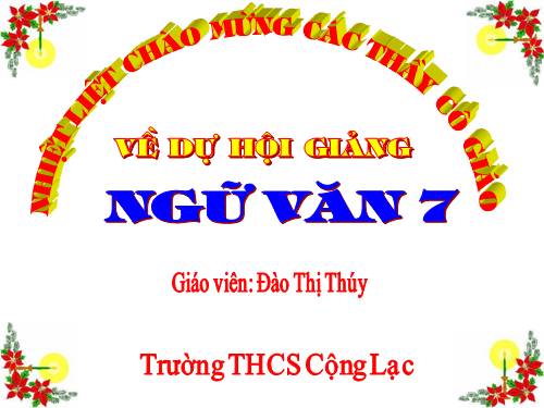 Bài 13. Điệp ngữ