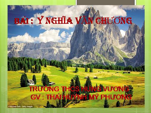 Bài 24. Ý nghĩa văn chương