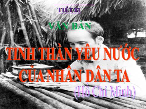 Bài 20. Tinh thần yêu nước của nhân dân ta