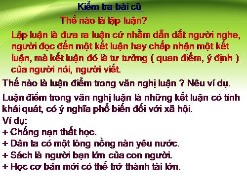 Bài 21. Tìm hiểu chung về phép lập luận chứng minh