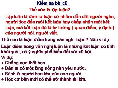 Bài 21. Tìm hiểu chung về phép lập luận chứng minh