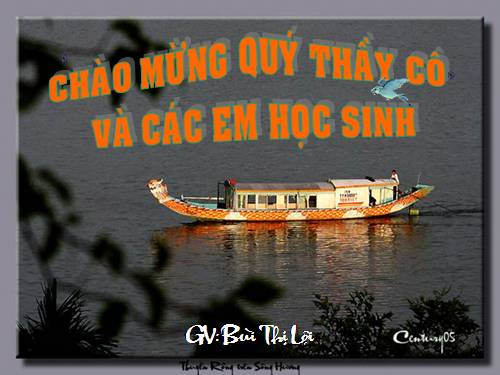 Bài 28. Ca Huế trên sông Hương
