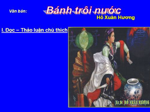 Bài 7. Bánh trôi nước