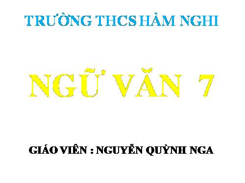 Bài 11. Từ đồng âm