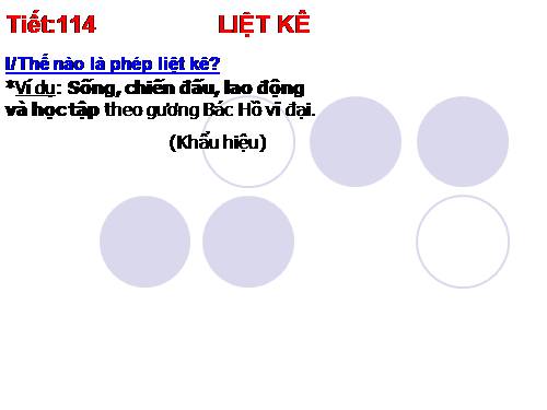 Bài 28. Liệt kê