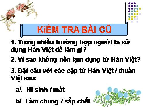 Bài 7. Quan hệ từ