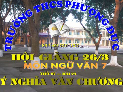 Bài 24. Ý nghĩa văn chương