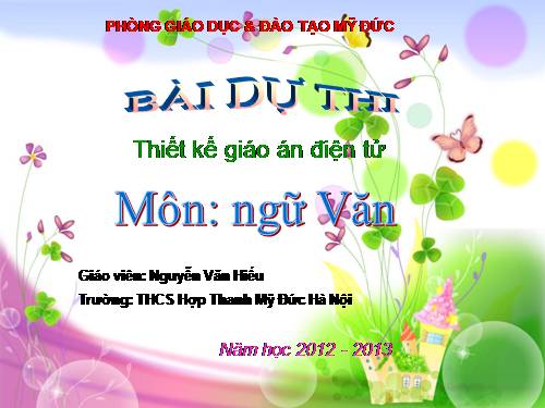 Bài 13. Điệp ngữ