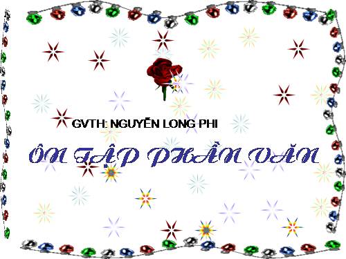 Bài 30. Ôn tập phần Văn