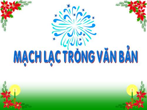 Bài 2. Mạch lạc trong văn bản