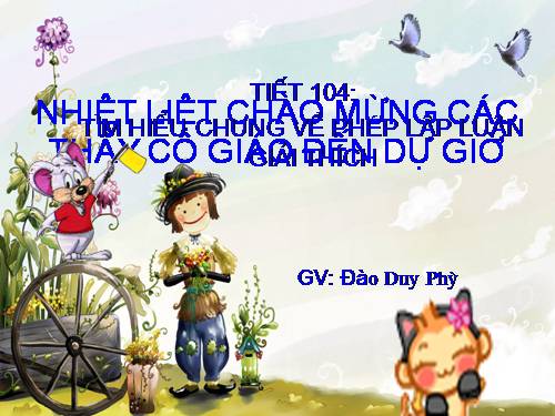 Bài 25. Tìm hiểu chung về phép lập luận giải thích