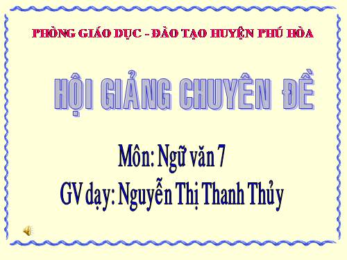 Bài 26. Cách làm bài văn lập luận giải thích