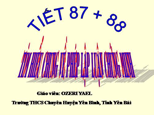 Bài 21. Tìm hiểu chung về phép lập luận chứng minh
