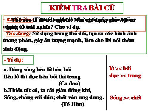 Bài 11. Từ đồng âm