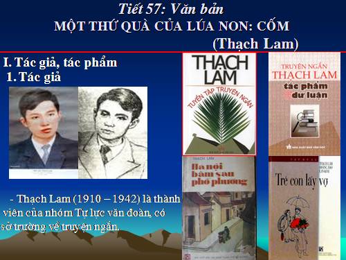 Bài 14. Một thứ quà của lúa non: Cốm