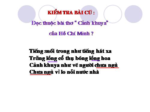 Bài 13. Điệp ngữ