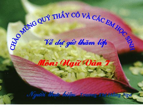 Bài 14. Một thứ quà của lúa non: Cốm