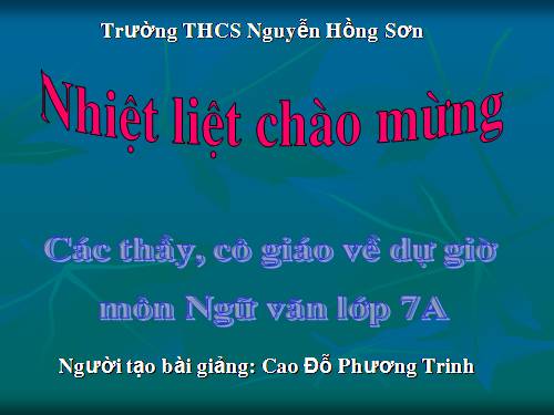 Bài 8. Bạn đến chơi nhà