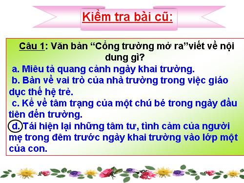 Bài 2. Cuộc chia tay của những con búp bê