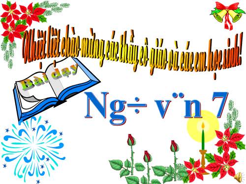 Bài 13. Làm thơ lục bát