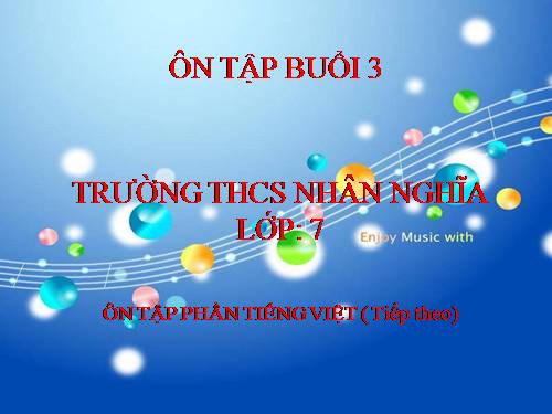 Bài 32. Ôn tập phần Tiếng Việt (tiếp theo)