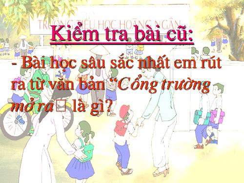 Bài 1. Mẹ tôi