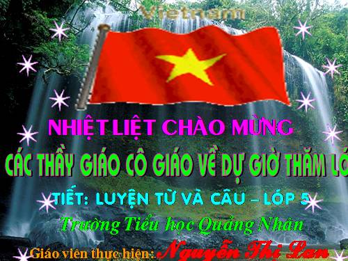 Bài 7. Quan hệ từ