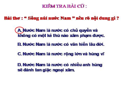 Bài 6. Bài ca Côn Sơn