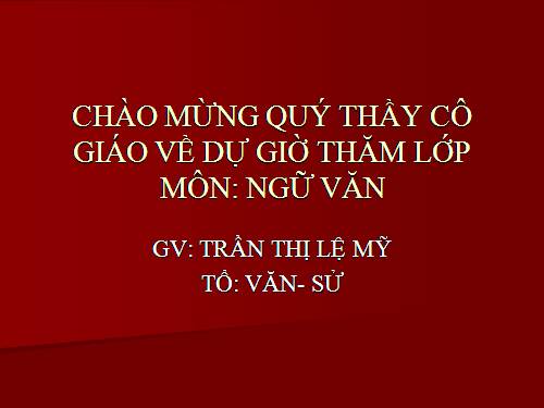 Bài 13. Tiếng gà trưa
