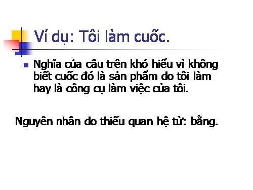 Bài 8. Chữa lỗi về quan hệ từ