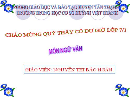 Bài 15. Mùa xuân của tôi