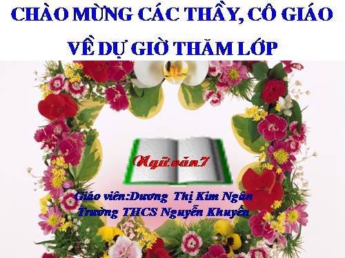 Bài 15. Mùa xuân của tôi