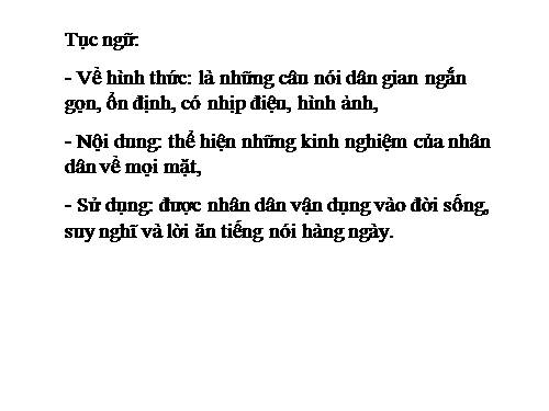 Bài 18. Tục ngữ về thiên nhiên và lao động sản xuất