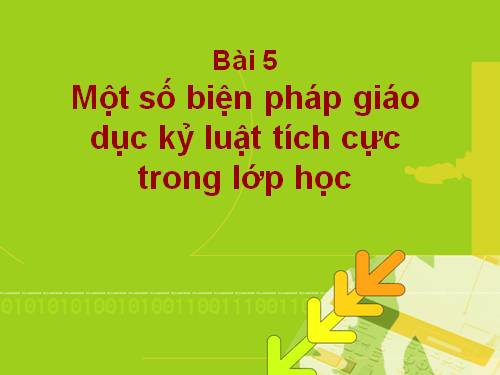 tài liệu tập huấn chủ nhiệm
