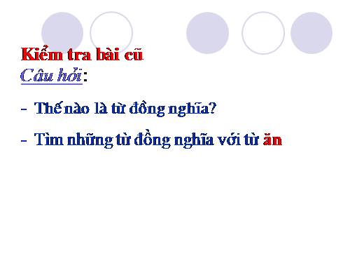 Bài 10. Từ trái nghĩa