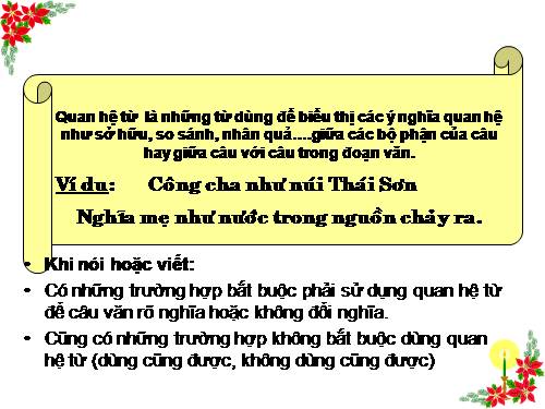 Bài 8. Chữa lỗi về quan hệ từ