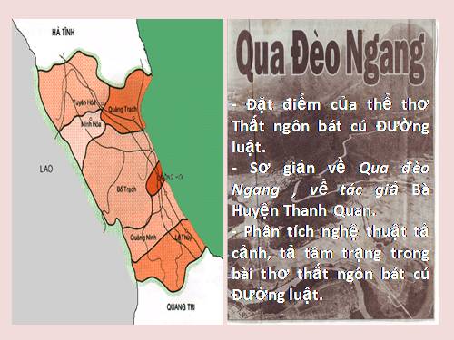 Bài 8. Qua Đèo Ngang