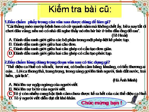 Bài 30. Dấu gạch ngang