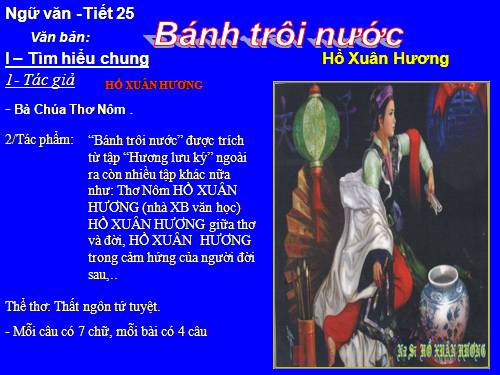 Bài 7. Bánh trôi nước