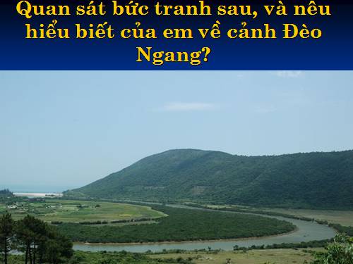 Bài 8. Qua Đèo Ngang