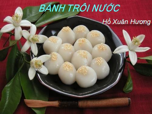 Bài 7. Bánh trôi nước