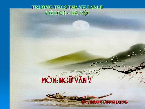 Bài 11. Bài ca nhà tranh bị gió thu phá (Mao ốc vị thu phong sở phá ca)